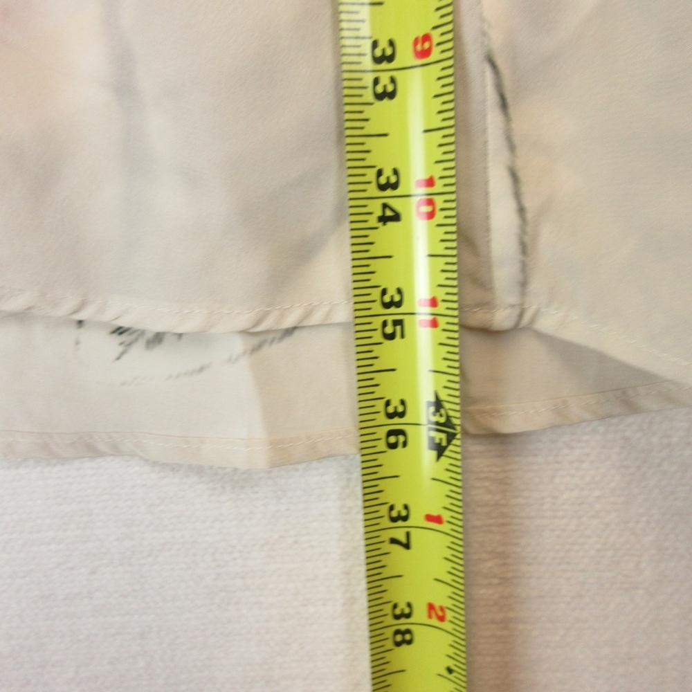 All Saints Astra Piuma Asymmetrical Dress - Cream and Black - Picture 13 of 14